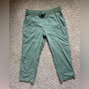 Lululemon Green Dance Studio Crop Pants